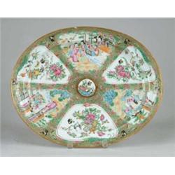 ROSE MEDALLION PLATTER.