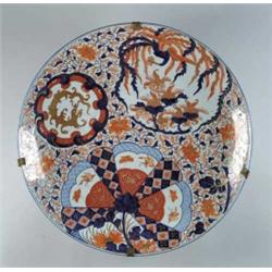 FINE LARGE IMARI CHARGER.