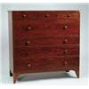 Image 1 : LARGE MAHOGANY HEPPLEWHITE SEVEN DRAWER CHEST.
