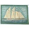 Image 1 : RARE MARITIMES CANVAS RUG.