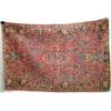 Image 1 : ANTIQUE SAROUK ORIENTAL RUG.