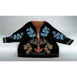 WOODLANDS INDIAN BEADED COAT.