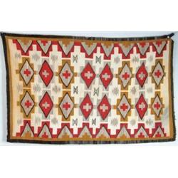 NICE COLORFUL NAVAJO RUG.