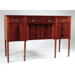 SHERATON MAHOGANY HUNTBOARD.