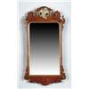 Image 1 : AMERICAN CHIPPENDALE MAHOGANY LOOKING GLASS.