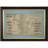 Image 1 : FRAMED MAP OF SCOTLAND BY HERMAN MOLL, 1714.