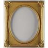 Image 1 : FINE 19TH CENTURY GILT FRAME WITH OVAL WINDOW.