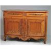 Image 1 : OUTSTANDING FRENCH PROVINCIAL WALNUT BUFFET.