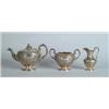 Image 1 : THREE PIECE ENGLISH STERLING TEA SET.