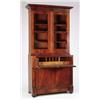 Image 1 : THREE PIECE MAHOGANY BUTLER’S SECRETARY.