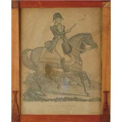 HUMPHREY PHELPS (American, Publisher, 19th Century) “WASHINGTON (CROSSING THE DELAWARE)”.