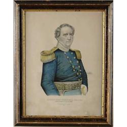 CURRIER & IVES (American, Publisher, 19th Century) “LIEUT. GEN. WINFIELD SCOTT”.