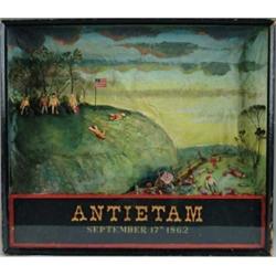 CIVIL WAR BATTLEFIELD DIORAMA ANTIETAM SEPTEMBER 17TH, 1862.