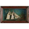 Image 1 : ANTIQUE SHIP DIORAMA.