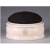 Image 1 : FINE IVORY PIN CUSHION JEWELRY BOX.