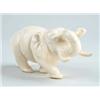 Image 1 : CARVED IVORY ELEPHANT.