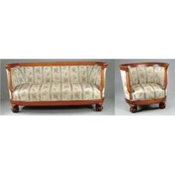 FINE BIEDERMEIER PARLOR SET.