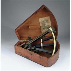 FINE CASED QUADRANT BY BRYCE MCFIE GREENOCH.