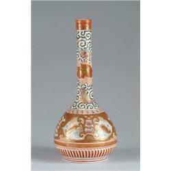FINE KUTANI STYLE BUD VASE.