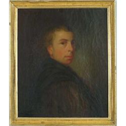 UNSIGNED (American, Mid-19th Century) GENTLEMAN FROM LOWELL, MASS.