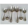 Image 1 : TEN MISCELLANEOUS ENGLISH STERLING FLATWARE PIECES.