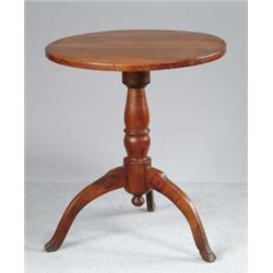 FEDERAL ROUND CANDLESTAND.