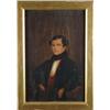 Image 1 : UNSIGNED (American, First half 19th Century) PORTRAIT OF A GENTLEMAN.