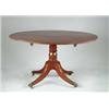 Image 1 : MAHOGANY TILT TOP OVAL BREAKFAST TABLE.