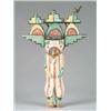 Image 1 : PAINTED AND CARVED KACHINA HOPI DOLL.