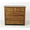 Image 1 : FRENCH PROVINCIAL CARVED WALNUT CHEST OF DRAWERS.