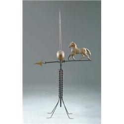 HORSE AND ARROW WEATHERVANE.
