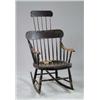 Image 1 : PAINTED COMB BACK WINDSOR ROCKER.
