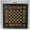 Image 1 : FINE INLAID MARBLE AND SLATE GAME BOARD.