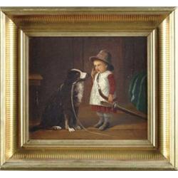 UNSIGNED (19th Century) THE LITTLE SOLDIER.