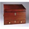 Image 1 : ONE DRAWER MAHOGANY CUTLERY BOX.
