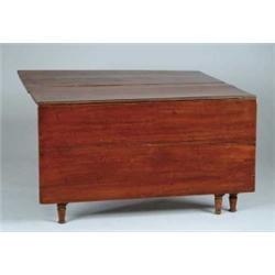 DEEP LEAF DROP LEAF NEW YORK SHERATON TABLE.