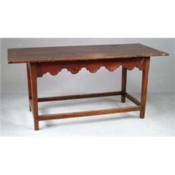 LARGE EARLY TAVERN TABLE.