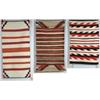 Image 1 : THREE NAVAJO RUGS.