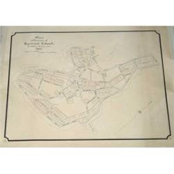 INTERESTING AND RARE ORIGINAL SURVEY MAPS OF SQUIRREL ISLAND, MAINE.