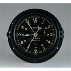 U.S. NAVY CHELSEA SHIP’S CLOCK.