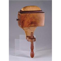 GOOD WOOD CLAMP PIN CUSHION.