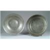 Image 1 : TWO PEWTER BOWLS.