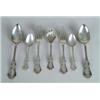 Image 1 : TWELVE COIN SILVER FLATWARE PIECES.