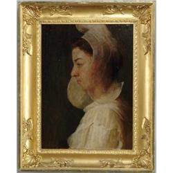 FMI (Late 19th Century) PORTRAIT OF A WOMAN.