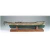 Image 1 : ANTIQUE PAINTED BOAT MODEL.