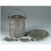 Image 1 : FOUR PIECES OF TINWARE.