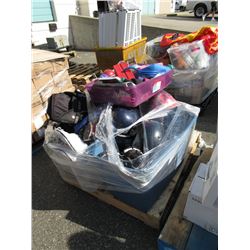 Skid of Assorted Sporting Equipment