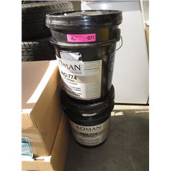 2 Five Gallon Pails of Wallpaper Adhesive