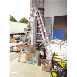 8 Foot Folding Aluminum Step Ladder