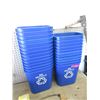 Image 1 : 25 Small Blue Recycling Bins